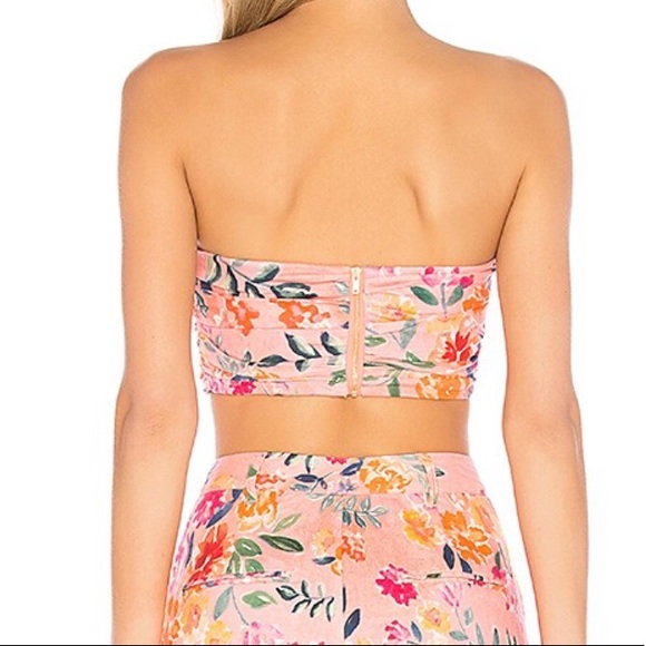 NWOT Lovers+Friends Twist Turn Sunset Floral Small - Picture 3 of 10